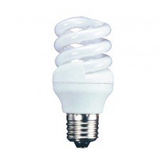 15W (75W) Edison Screw CFL Spiral Light Bulb Warm White