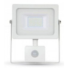 20W Slim Motion Sensor LED Floodlight Cool White