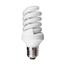 25w (120w) Edison Screw / ES Mini Spiral Light Bulb in Warm White