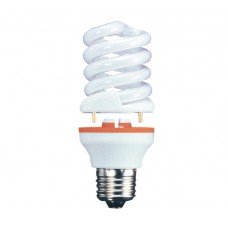 25w (120w Plus) 2 Part Edison Screw Spiral Light Bulb Warm White