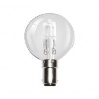 28W (40W) Small Bayonet Halogen Golf Ball Light Bulb