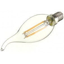 2W (25W) LED Flame Tip Candle Small Edison Screw in Warm White