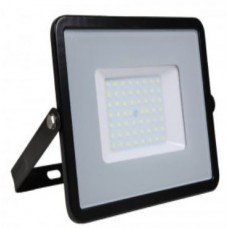 50W Slim Pro LED Security Floodlight Warm White (Black Case)