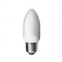 5W (25W) Edison Screw CFL Candle Shaped Light Bulb