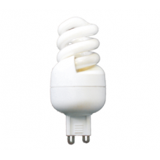 5W (25W) G9 Energy Saving CFL Spiral Light Bulb in Warm White