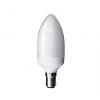 5W (25W) Small Bayonet SBC Low Energy CFL Candle Light Bulb