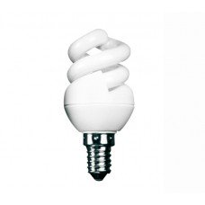 5W (25W) Small Edison Screw Extra Mini Low Energy Spiral (Warm White)