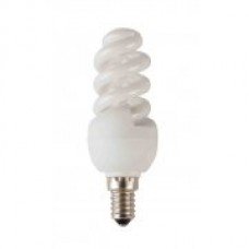 7w (35w) Small Edison Screw / SES Micro Spiral Light Bulb Cool White