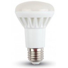 8W (60W) LED R63 Edison Screw / ES / E27 Reflector Light Bulb in Cool White