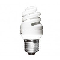 8w (40w) Edison Screw Ultra Mini CFL Light Bulb Warm White