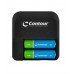 Contour Battery Charger Power 2 Go USB + 2 AA Rechargeable Batteries