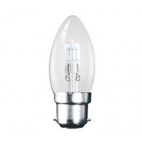 Halogen 28W (40W Equiv) Bayonet (B22) Candle Lamp