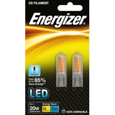 (Twin Pack) 2W (20W) G9 LED Capsule Light Bulb Daylight