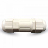 White Waterproof Cable Joint With Terminal Block (Cable Extender)